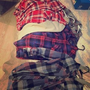 Women’s flannel LOT!